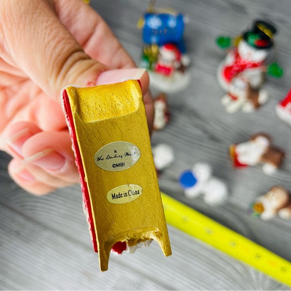 Danbury mint Maltese / shih tzu dog Christmas figurine / ornaments collectible - Picture 14 of 14